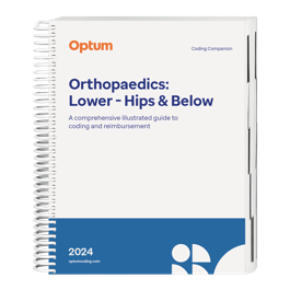 2024 Coding Companion® for Orthopaedics: Lower – Hips & Below